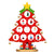 Crafty Pine™ | DIY Houten Mini Kerstboom Set met Feestelijke Ornamenten
