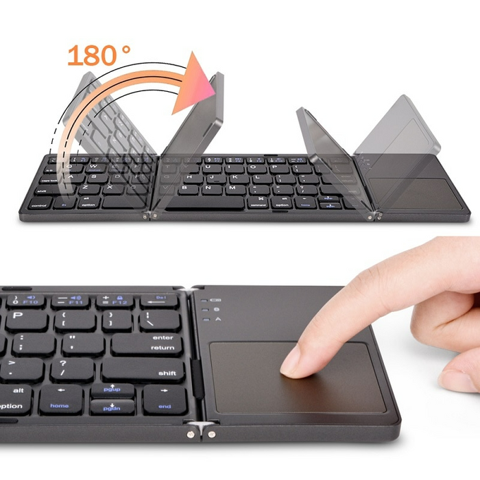 DLink™️ | Compact en opvouwbaar draadloos toetsenbord voor mobiele telefoons & tablets