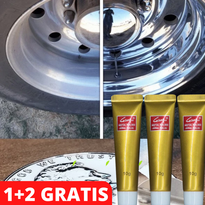 Magic Steel Polishing Cream™ | Ultieme Krachtige Metaalreiniger | 1+2 GRATIS