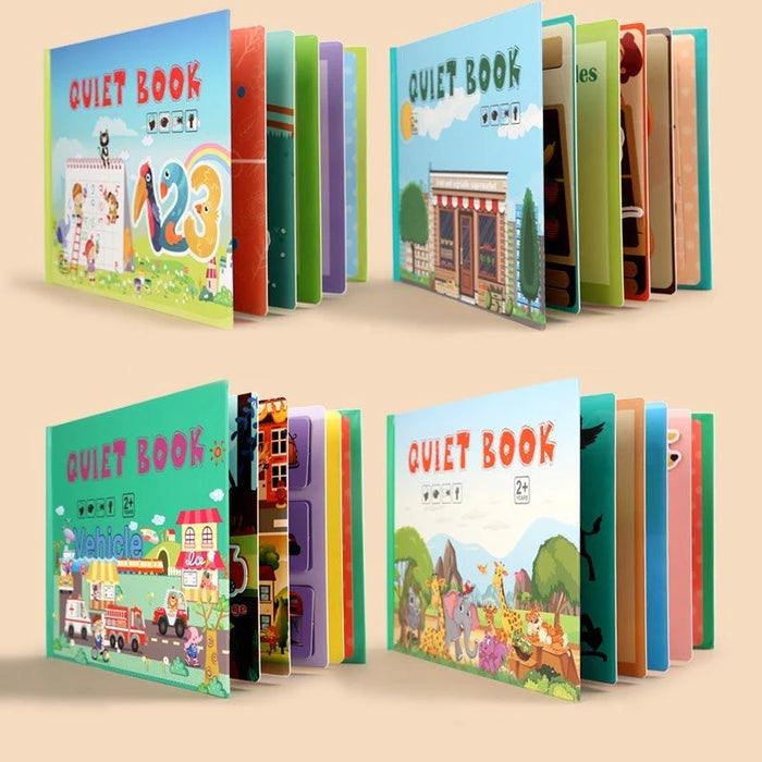Montesorri Busy Book™ | Educatief en creatief boek voor kinderen