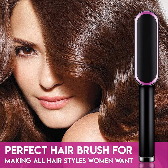 Hair Brush Straightener™ | Stijl uw haar gemakkelijk thuis