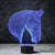 3D Horse Night Lamp™ | Powered LED akrylglas