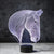 3D Horse Night Lamp™ | Powered LED akrylglas